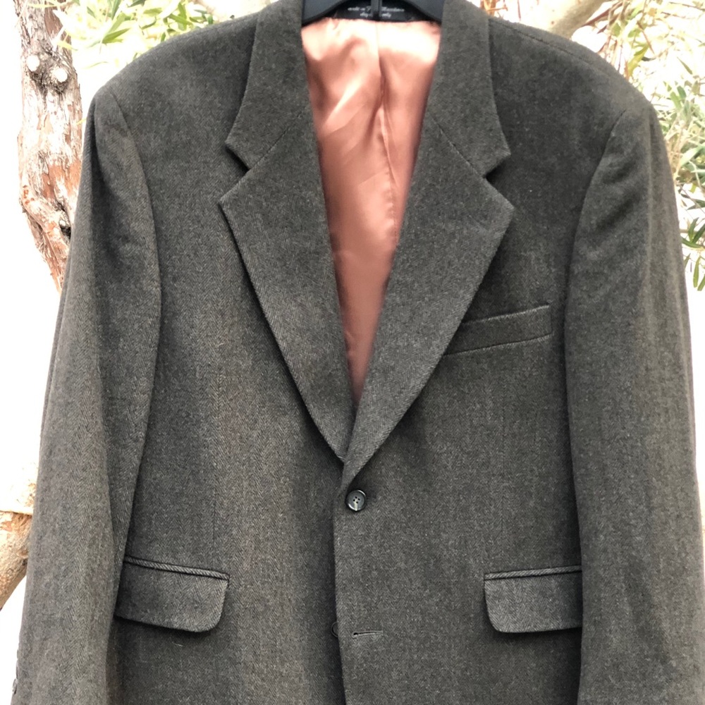 VTG Christian AuJard ๐ฎ๐น ๐ช hair Coat, Sz 42 - Picture 6 of 9